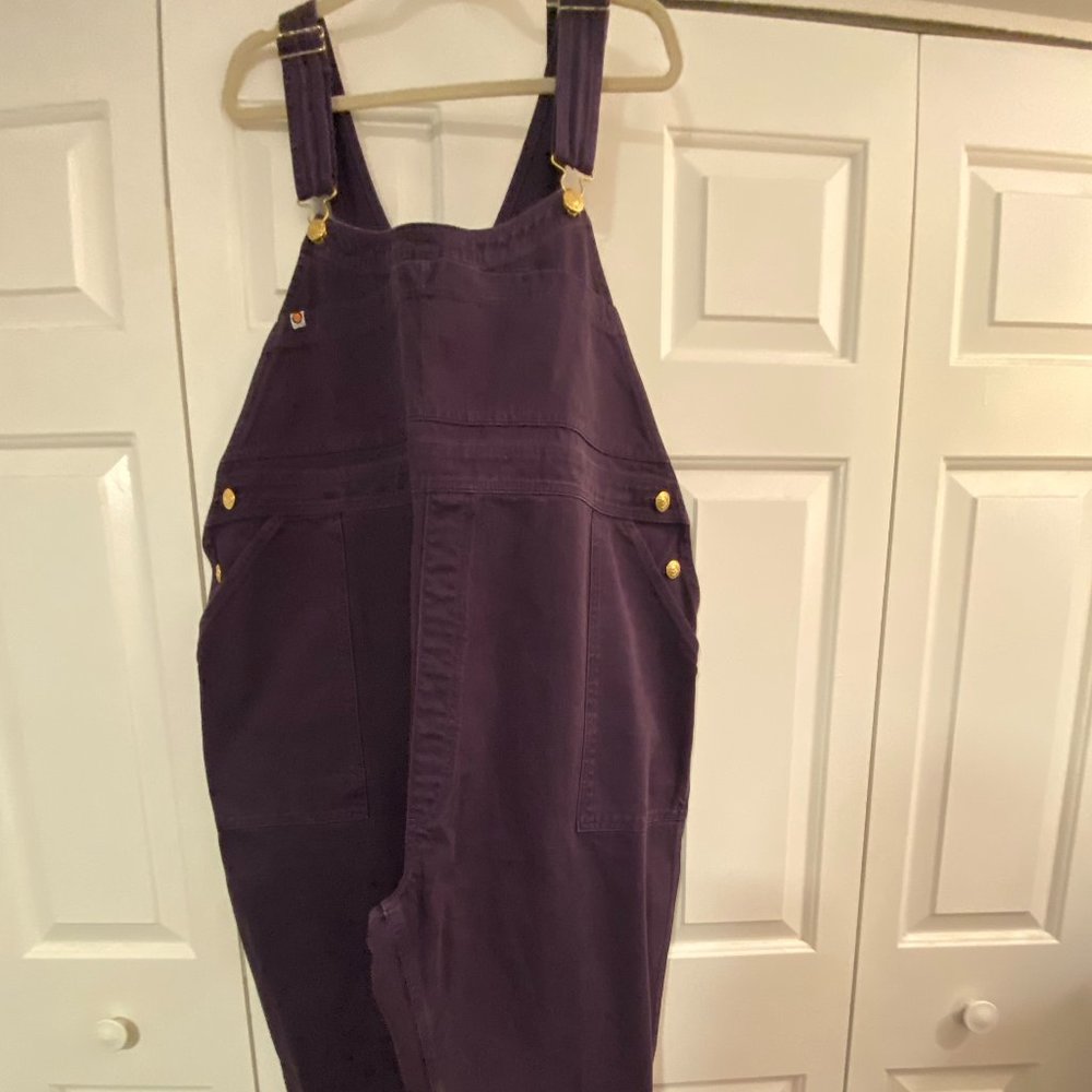 Big Bud Press Original Overalls - Mono Nebula Purple